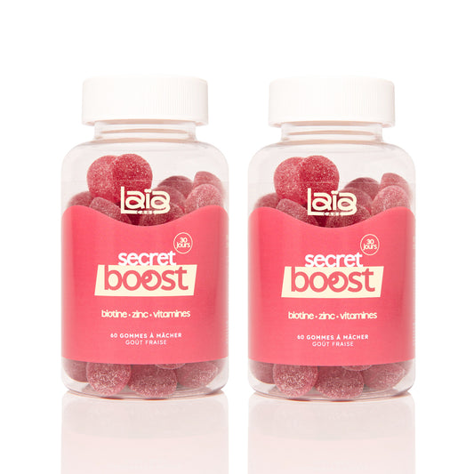 Secret Boost - Gummies Pousse de Cheveux - Cure de 60 jours